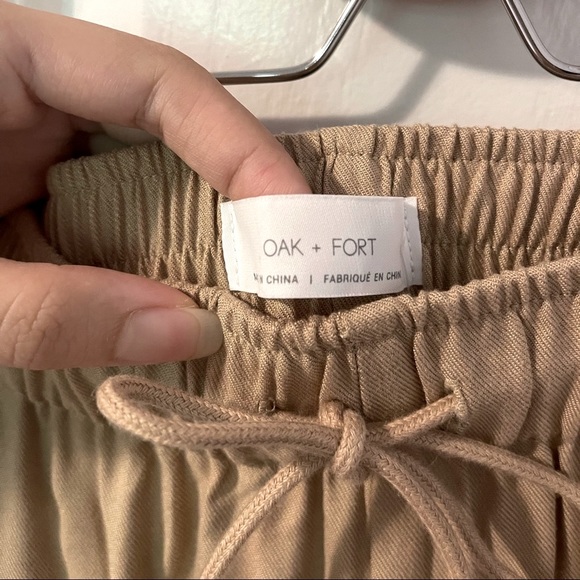 Oak+Fort Brand new straight leg drawstring pants - Picture 3 of 6